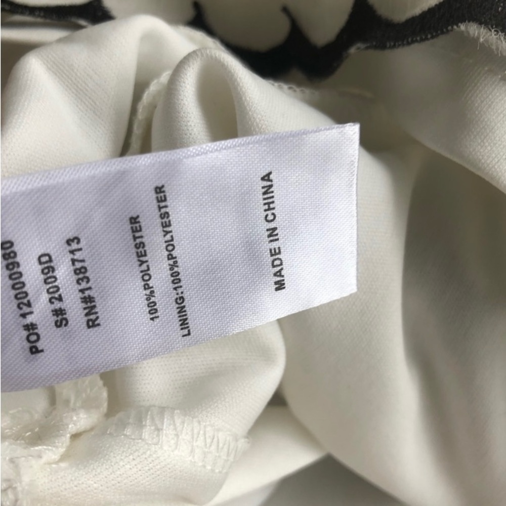 Doe & Rae Ruffle Layer Contrast Edging Tunic Dress - Picture 6 of 7